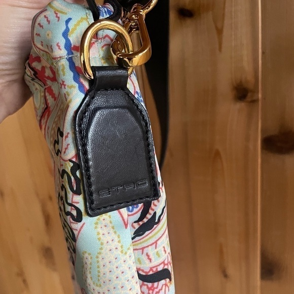 Etro Satin Paisley Handbag - Picture 4 of 12